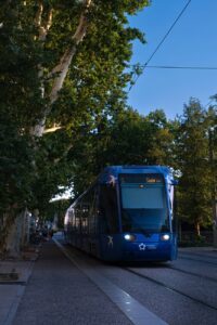 Le tramway de Montpellier